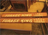 Pair of Forage King Metal Plates