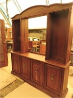 Two section cabinet  73 X 17 X 82