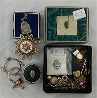 Various Medals & Organization Pins