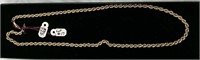 Silk Rope Gold Chain