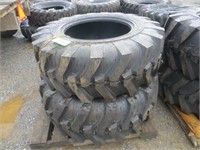 (2)17.5L-24 Backhoe Tires