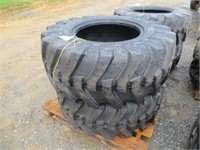 (2)19.5L-24 Backhoe Tires