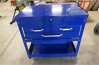 HEAVY DUTY ROLLING TOOL CART WITH DRAWERS,
