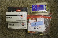 244 38 ROUNDS ASSORTED MANUFACTURERS