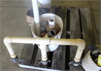 Polaris Water Irrigation Pump with PVC Pipe