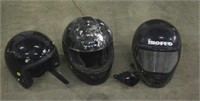 (3) Motorcycle Helmets