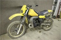 1982 Yamaha YZ250 Dirt Bike, Does Not Run or Start