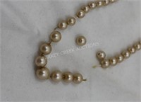 MIKIMOTO PEARL STRAND (AS-IS BUT COMPLETE) &