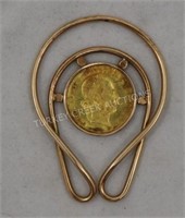 1915 AUSTRIAN GOLD DUCAT RESTRIKE COIN IN GOLD