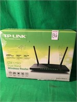 TP-LINK DUAL BAND WIRELESS ROUTER