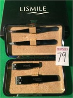 LISMILE TWEEZERS AND NAIL CLIPPER SET