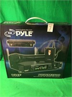 PYLE-PDWM2700 TWO CHANNELS VHF WIRELESS MICROPHONE