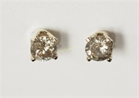 14kt Yellow Gold Diamond (0.18ct) Earrings