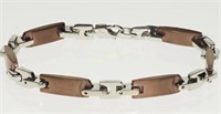 Stainless Steel Two-Tone Bracelet Retail $180