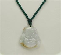 Genuine Jade Buddha Necklace Retail $90