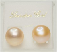 Fresh Water Pearl Earrings Retail $60