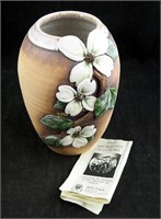 Vintage American Made Olde Patagona Floral Vase