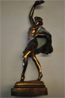 Paul Herzel Nude Spanish Dancer Sculpture