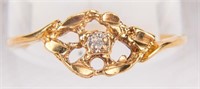 Jewelry 10kt Yellow Gold Diamond Wedding Ring