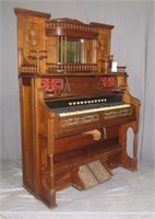 Ornate Pump Organ-