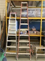 Lite 8' Step Ladder - left unit