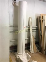 2 Piece 8' x 18" Plaster Colum - $1000
