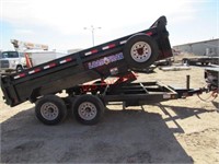 2015 14' Load Trail Dump Trailer