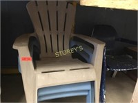 3 Patio Chairs