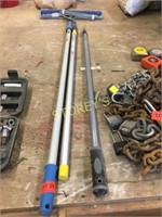 3 Alum Extension Poles