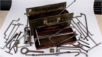 WWII B17 Airplane Mechanics Tool Box