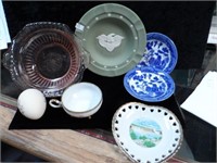 Wedgewood, Blue & White Dishes, Depression Glass