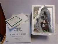 90'S Dept 56 North Pole Series WEATHER IN BOX