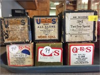 Group of 48 Player Piano Rolls