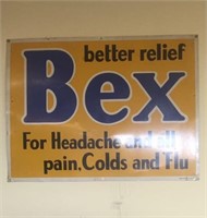 BEX better relief sign approx 60 x 46 cm