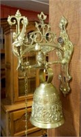 Cast Brass Hanging Shop's Bell.