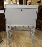 Painted American Fall Front Secretary.