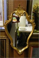 Gilt Rococo Mirror.