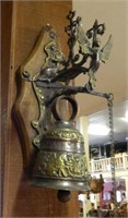 Cast Brass Hanging Shop's Bell.