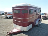 1987 Western World Royal Pull T/A 2 Horse Trailer