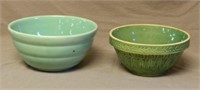 Vintage American Pottery Mixing Bowls.