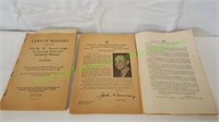 Vintage Kansas Masonic Booklets