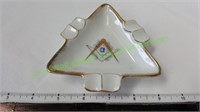 Vintage Masonic Ashtray