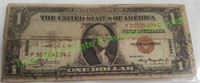 1935-A Hawaii US Dollar Silver Certificate