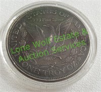 One Troy Ounce Silver Round