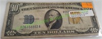 1934-A North Africa Ten Dollar Silver Certificate