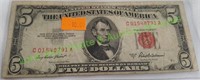 1953-A Five Dollar United States Note