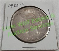 1922-S Peace Dollar