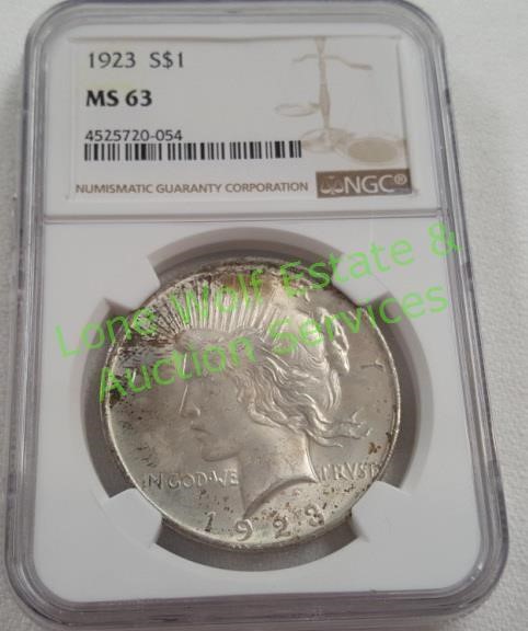 Lone Wolf EAS, Coins, Currency, Knives & Jewels, T147B-100