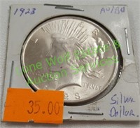 1923 Peace Dollar