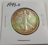 1943 Walking Liberty Half Dollar